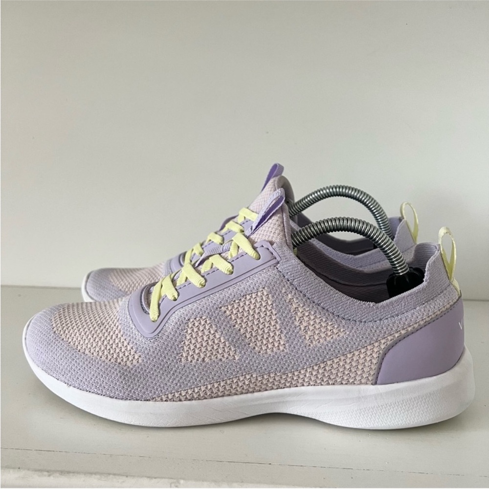 Vionic Purple and Yellow Sneakers Lightweight Breathable Design